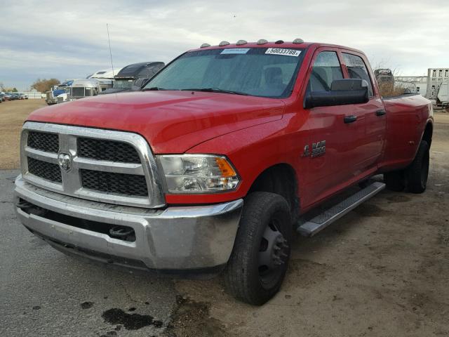 3C63RRGL4GG140041 - 2016 RAM 3500 ST RED photo 2