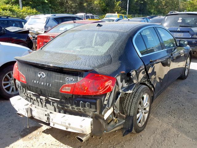 JNKCV61F39M360744 - 2009 INFINITI G37 BLACK photo 4