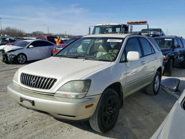 JT6HF10U1Y0124095 - 2000 LEXUS RX 300 TAN photo 2