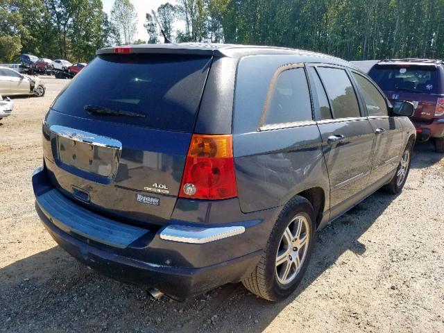 2A8GF68X97R289115 - 2007 CHRYSLER PACIFICA T BLUE photo 4