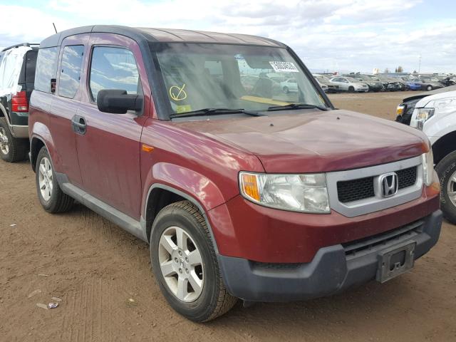 5J6YH18749L003234 - 2009 HONDA ELEMENT EX BURGUNDY photo 1