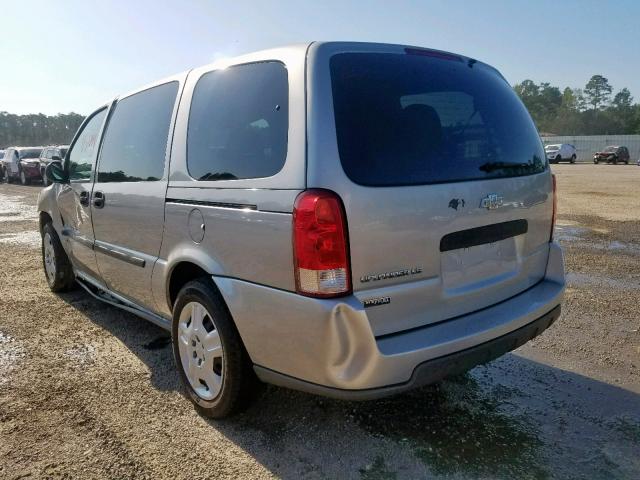 1GNDV23W48D208411 - 2008 CHEVROLET UPLANDER L SILVER photo 3