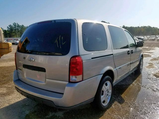 1GNDV23W48D208411 - 2008 CHEVROLET UPLANDER L SILVER photo 4