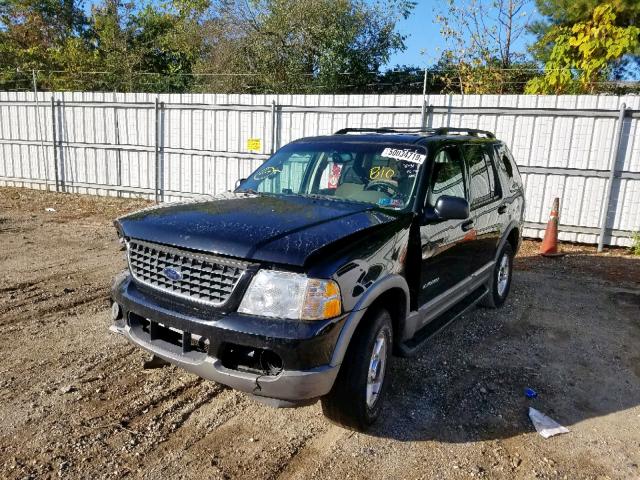 1FMZU73K02UD33145 - 2002 FORD EXPLORER X BLACK photo 2