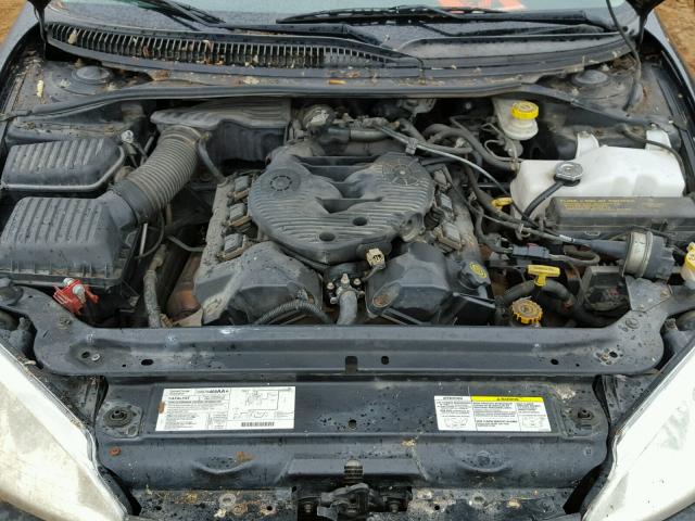 2B3HD46R64H614641 - 2004 DODGE INTREPID S BLACK photo 7