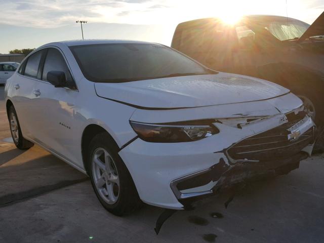 1G1ZB5ST4HF262482 - 2017 CHEVROLET MALIBU LS 白色 照片 1
