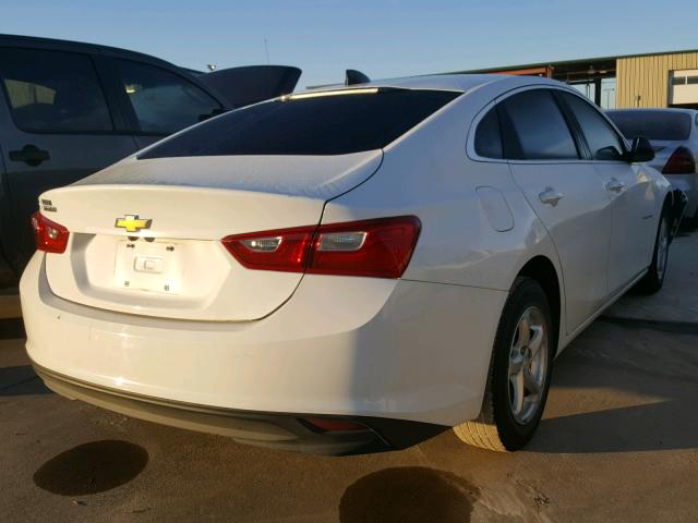 1G1ZB5ST4HF262482 - 2017 CHEVROLET MALIBU LS 白色 照片 4