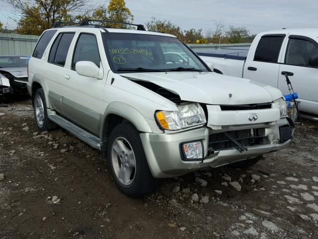 JNRDR09Y72W252456 - 2002 INFINITI QX4 WHITE photo 1