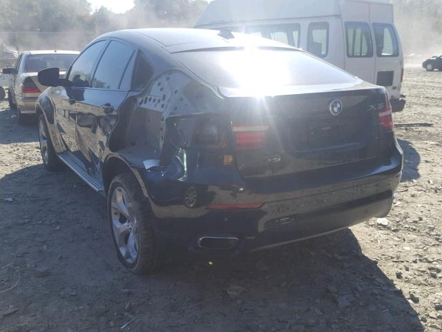 5UXFG8C55DL592042 - 2013 BMW X6 XDRIVE5 შავი ფოტო 3