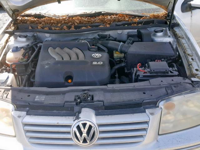 3VWRK69M44M073365 - 2004 VOLKSWAGEN JETTA GL SILVER photo 7