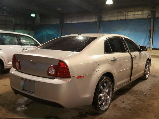 1G1ZC5EB3AF203039 - 2010 CHEVROLET MALIBU 1LT GOLD photo 4