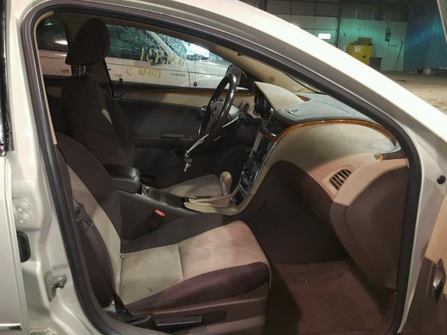1G1ZC5EB3AF203039 - 2010 CHEVROLET MALIBU 1LT GOLD photo 5