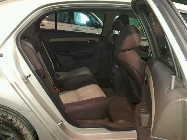 1G1ZC5EB3AF203039 - 2010 CHEVROLET MALIBU 1LT GOLD photo 6