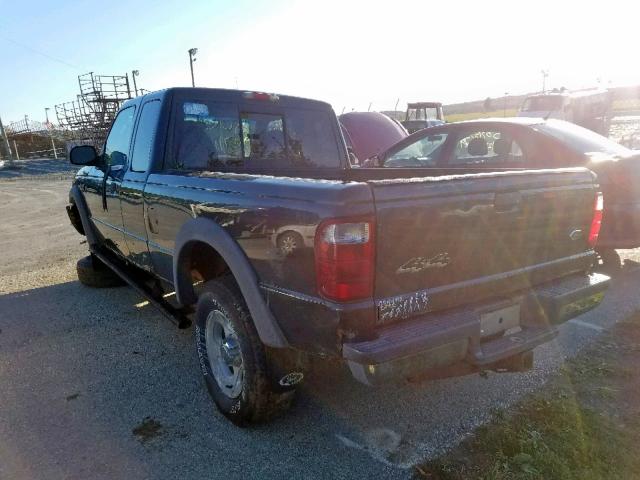 1FTZR45E73TA05157 - 2003 FORD RANGER SUP GREEN photo 3