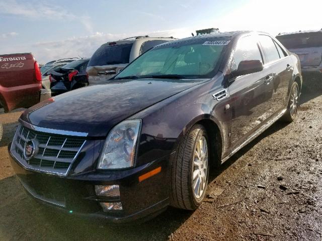 1G6DA67V990164009 - 2009 CADILLAC STS PURPLE photo 2