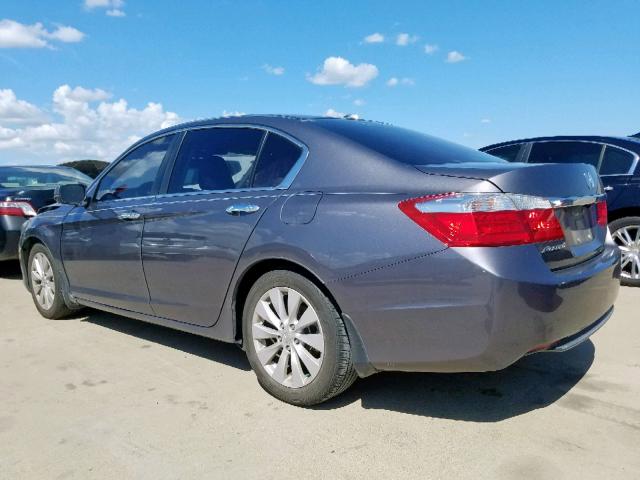 1HGCR2F85FA126581 - 2015 HONDA ACCORD EXL GRAY photo 3