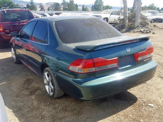 3HGCG66522G704649 - 2002 HONDA ACCORD LX GREEN photo 3