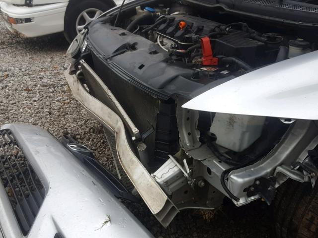 2HGFG11978H515949 - 2008 HONDA CIVIC EXL SILVER photo 10