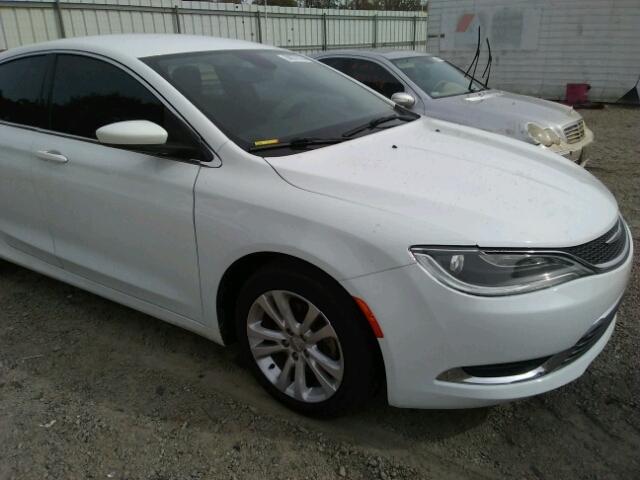 1C3CCCAB3FN576932 - 2015 CHRYSLER 200 LIMITE WHITE photo 9