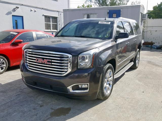 1GKS1JKJ4FR187642 - 2015 GMC YUKON XL D CHARCOAL photo 2