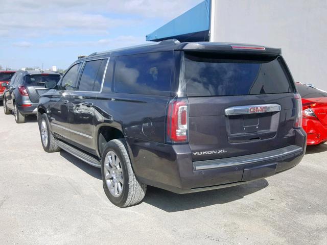 1GKS1JKJ4FR187642 - 2015 GMC YUKON XL D CHARCOAL photo 3