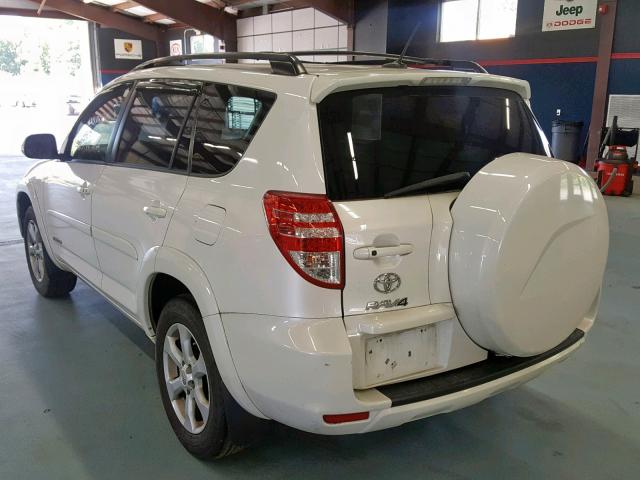 2T3DF4DVXBW093007 - 2011 TOYOTA RAV4 LIMIT WHITE photo 3