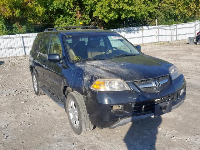 2HNYD18726H002409 - 2006 ACURA MDX TOURIN BLACK photo 1