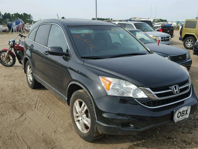 5J6RE4H78BL089930 - 2011 HONDA CR-V EXL BLACK photo 1