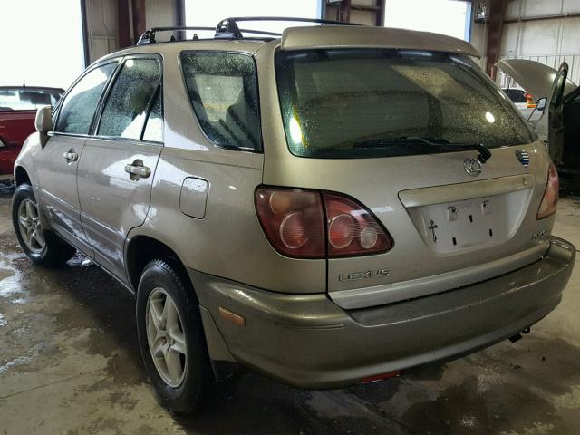 JT6GF10UXX0028122 - 1999 LEXUS RX 300 TAN photo 3