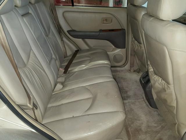 JT6GF10UXX0028122 - 1999 LEXUS RX 300 TAN photo 6