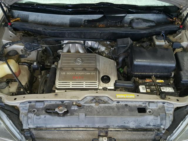 JT6GF10UXX0028122 - 1999 LEXUS RX 300 TAN photo 7