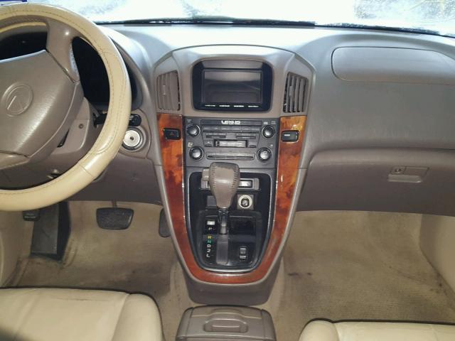 JT6GF10UXX0028122 - 1999 LEXUS RX 300 TAN photo 9