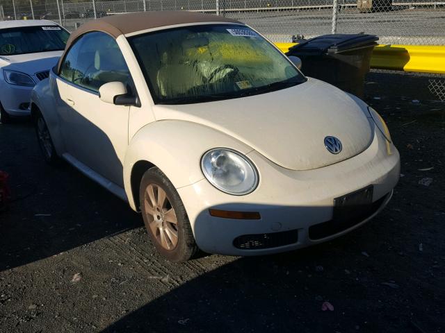 3VWRG31Y69M402007 - 2009 VOLKSWAGEN NEW BEETLE WHITE photo 1