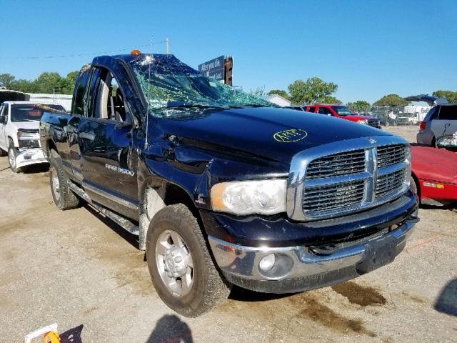 3D7LU38C64G216413 - 2004 DODGE RAM 3500 S BLACK photo 1