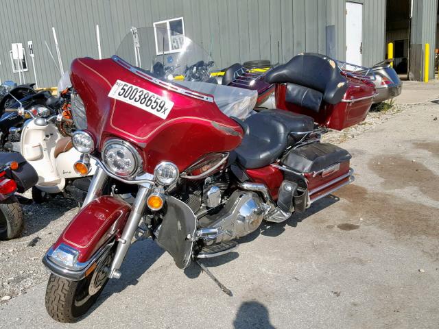 1HD1FFW165Y652098 - 2005 HARLEY-DAVIDSON FLHTCI BURGUNDY photo 2