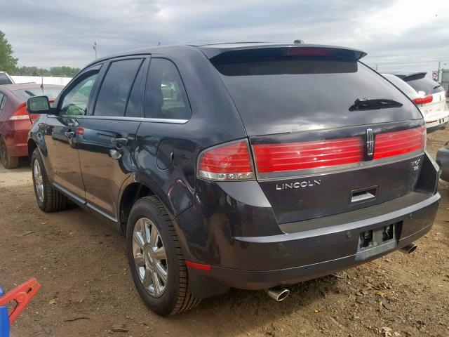 2LMDU88CX7BJ19881 - 2007 LINCOLN MKX GRAY photo 3