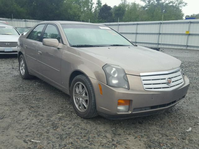 1G6DP577670164086 - 2007 CADILLAC CTS HI FEA BROWN photo 1