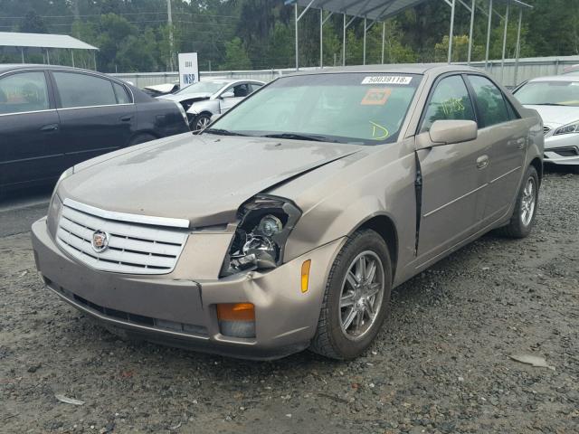 1G6DP577670164086 - 2007 CADILLAC CTS HI FEA BROWN photo 2