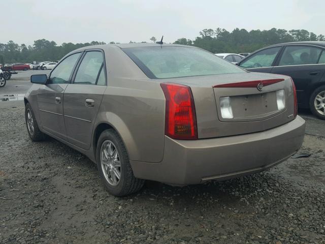 1G6DP577670164086 - 2007 CADILLAC CTS HI FEA BROWN photo 3