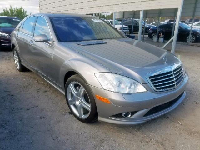 WDDNG71X78A211424 - 2008 MERCEDES-BENZ S 550 GRAY photo 1