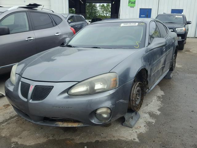 2G2WP522141369952 - 2004 PONTIAC GRAND PRIX GRAY photo 2
