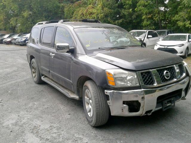 5N1AA08B94N726726 - 2004 NISSAN ARMADA SE CHARCOAL photo 1