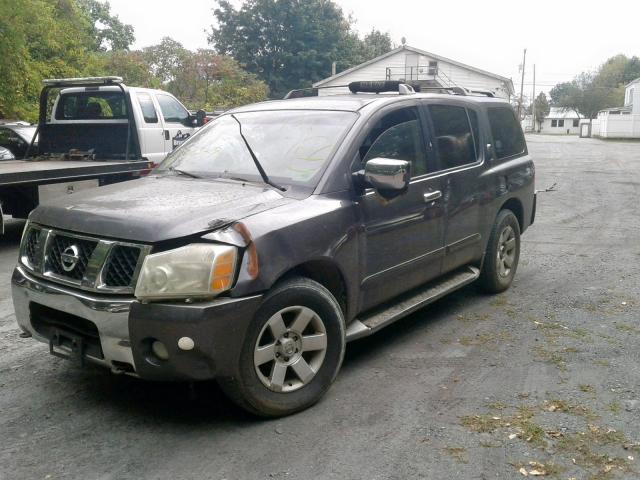 5N1AA08B94N726726 - 2004 NISSAN ARMADA SE CHARCOAL photo 2