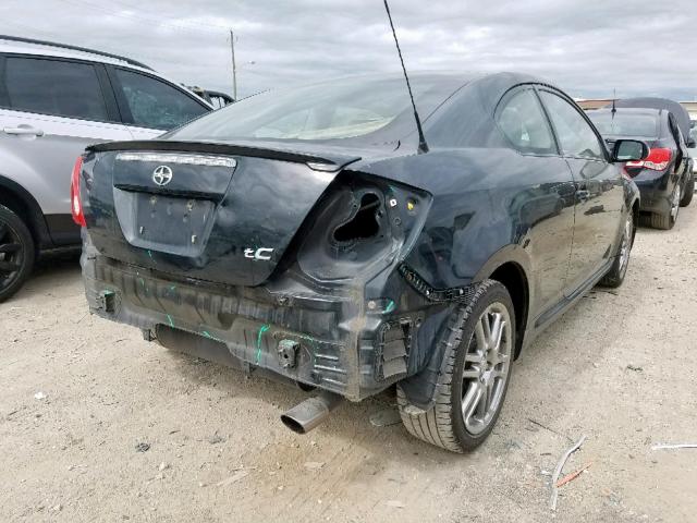 JTKDE167450011872 - 2005 TOYOTA SCION TC შავი ფოტო 4