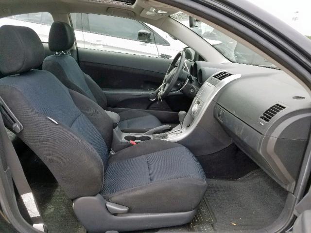 JTKDE167450011872 - 2005 TOYOTA SCION TC შავი ფოტო 5