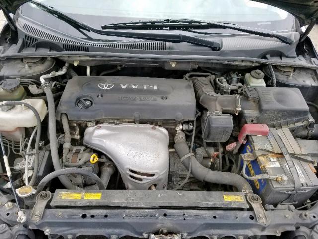 JTKDE167450011872 - 2005 TOYOTA SCION TC შავი ფოტო 7