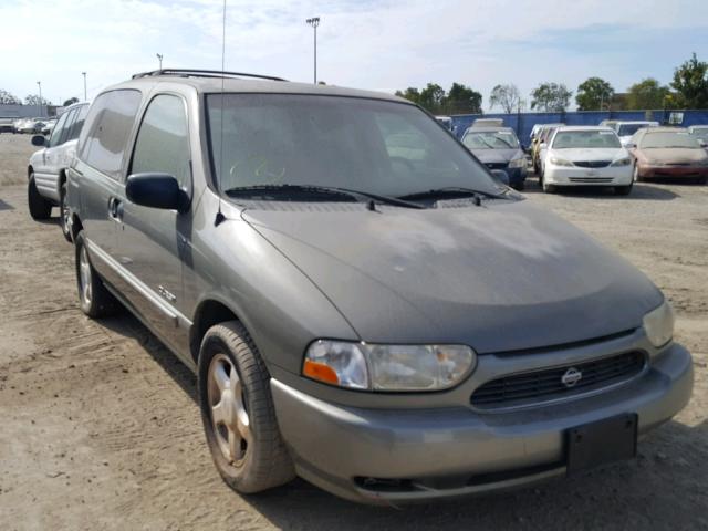 4N2XN11T5XD820265 - 1999 NISSAN QUEST SE GREEN photo 1