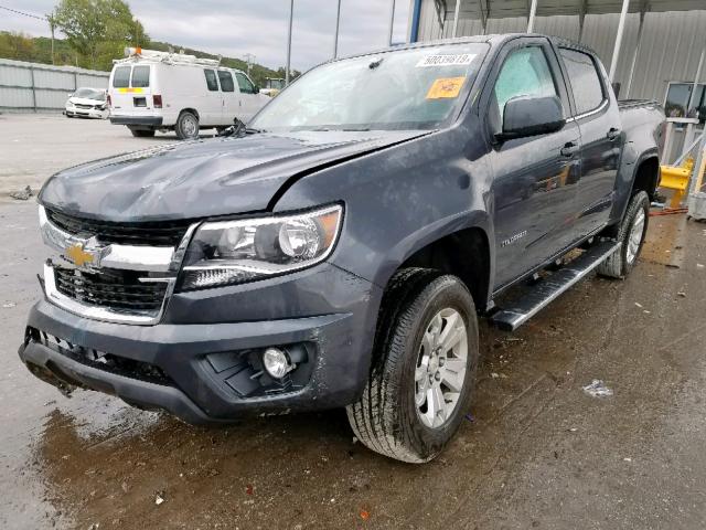 1GCGSCEN5H1306079 - 2017 CHEVROLET COLORADO L GRAY photo 2