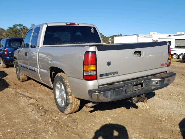 1GTEC19T15Z138083 - 2005 GMC NEW SIERRA GRAY photo 3