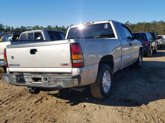 1GTEC19T15Z138083 - 2005 GMC NEW SIERRA GRAY photo 4